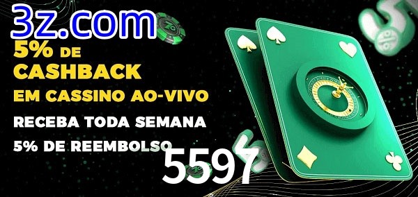 Promoções do cassino ao Vivo 5597